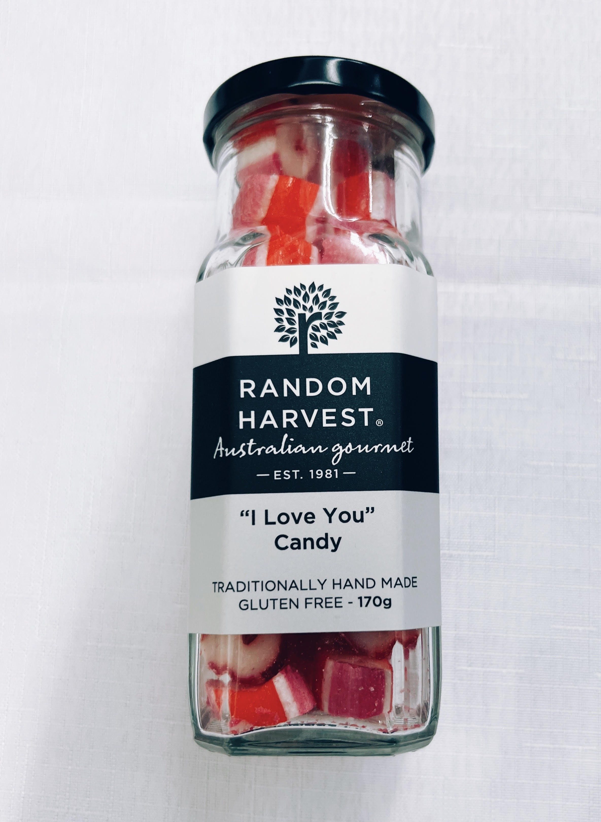 "I love you" candy jar