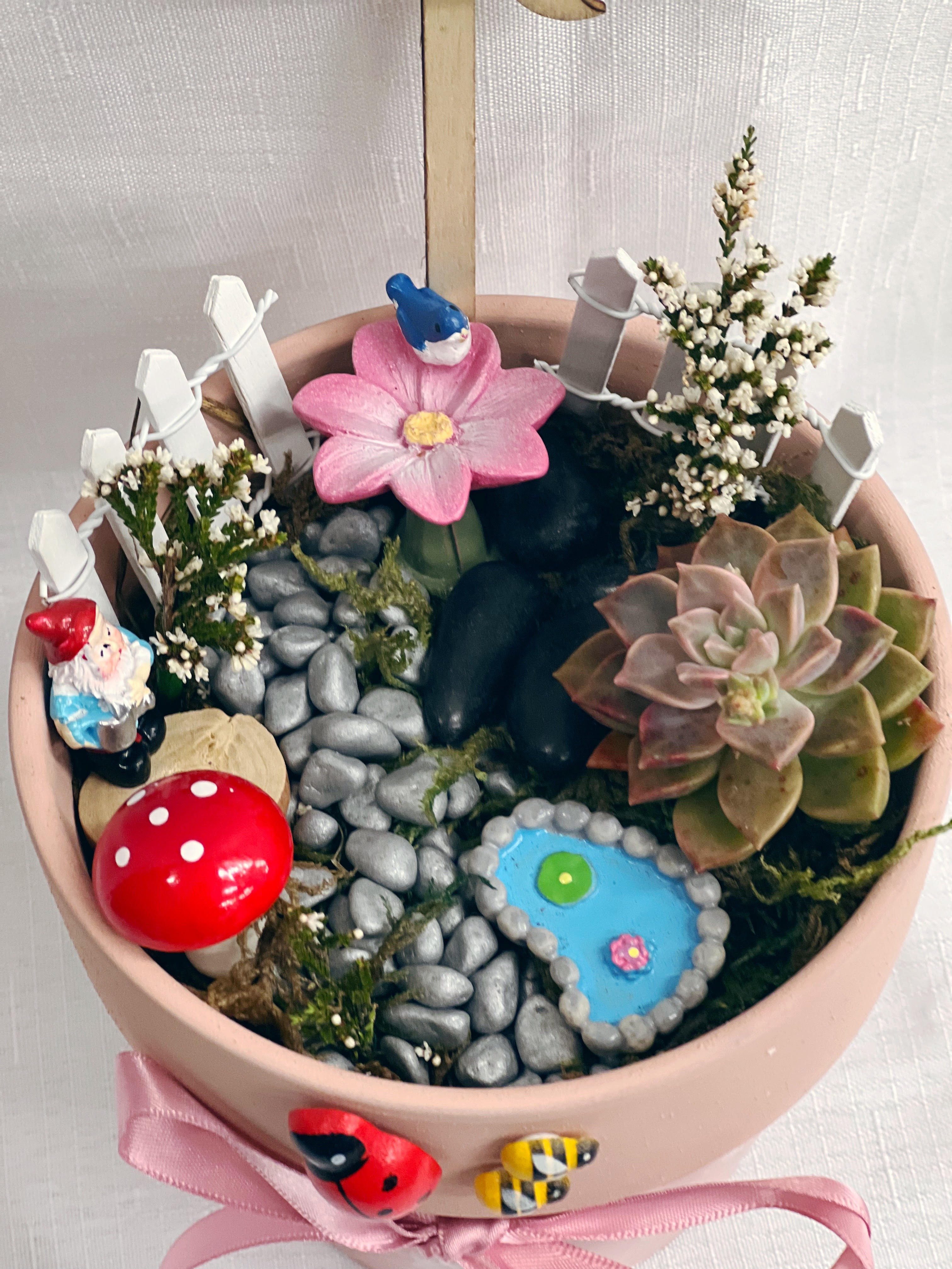 DIY fairy garden kit