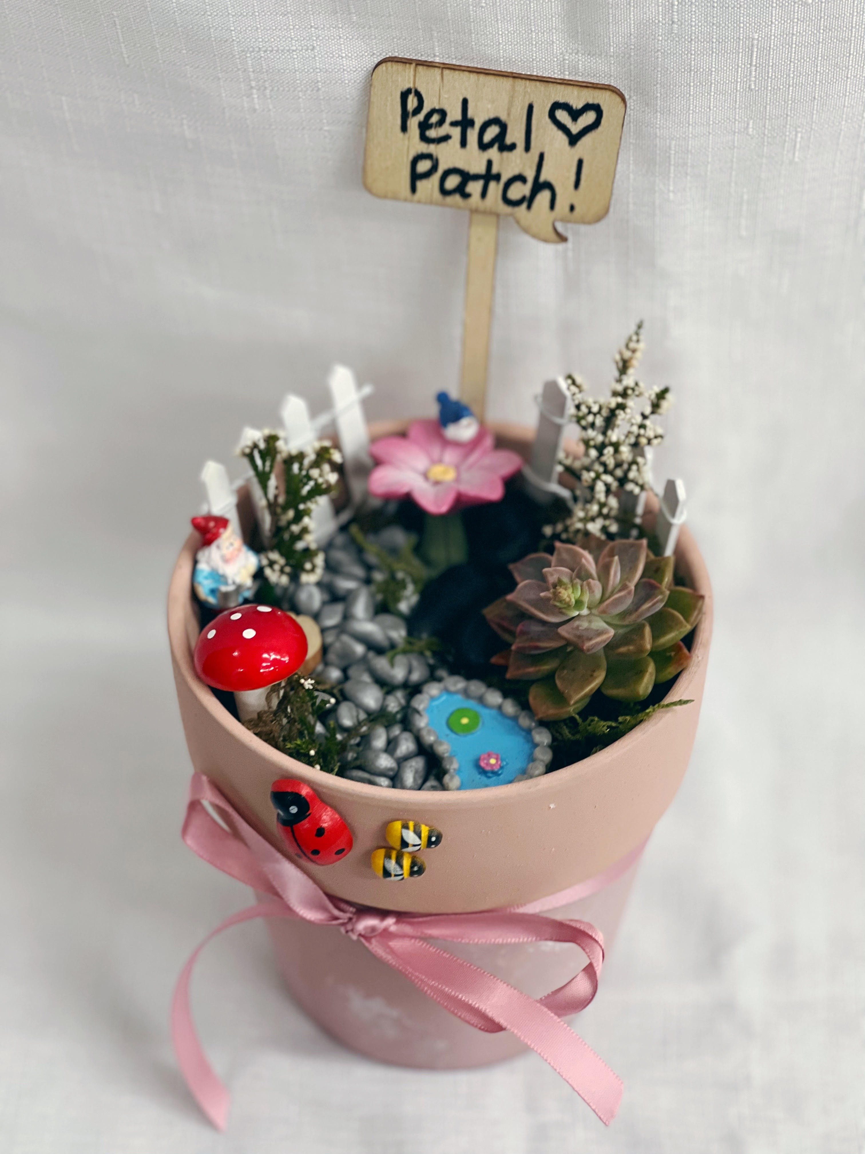 DIY fairy garden kit