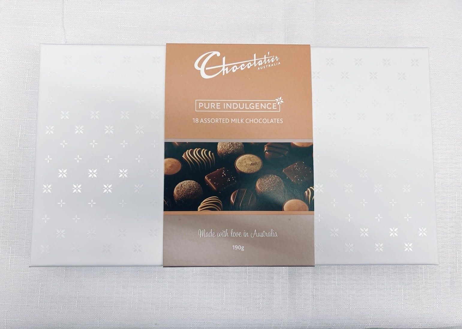 Box of Milk chocolates 190g