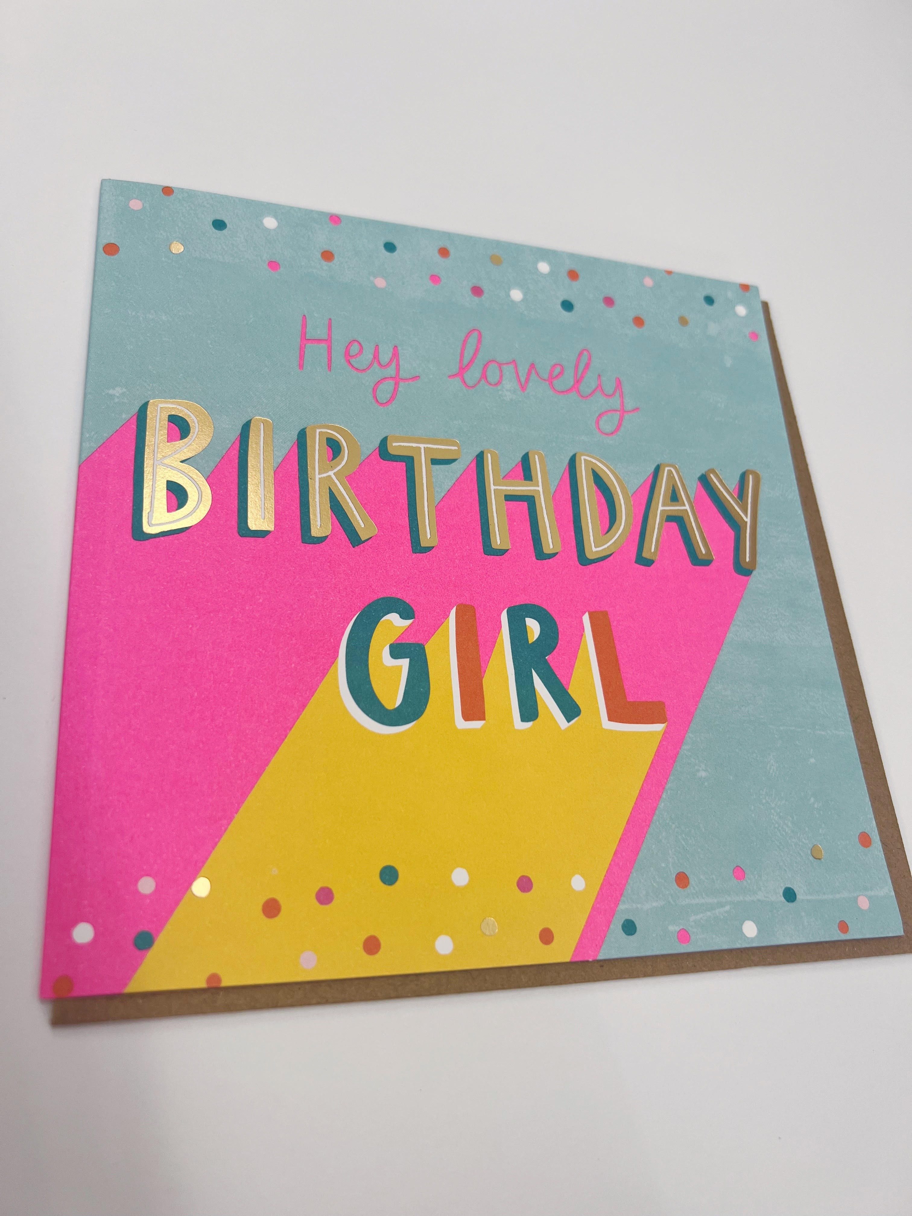 Birthday Girl Card