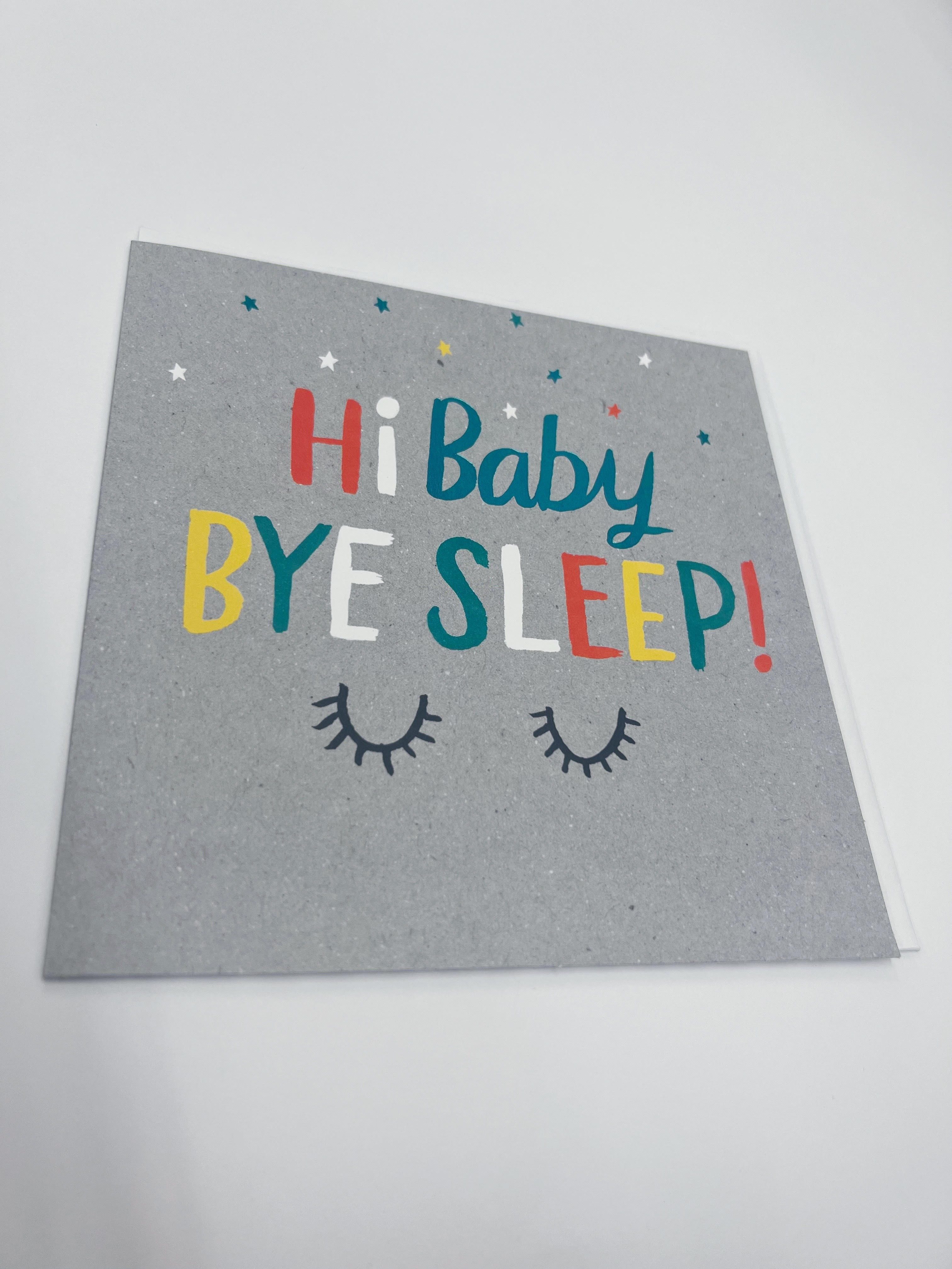 Bye Sleep Baby Card