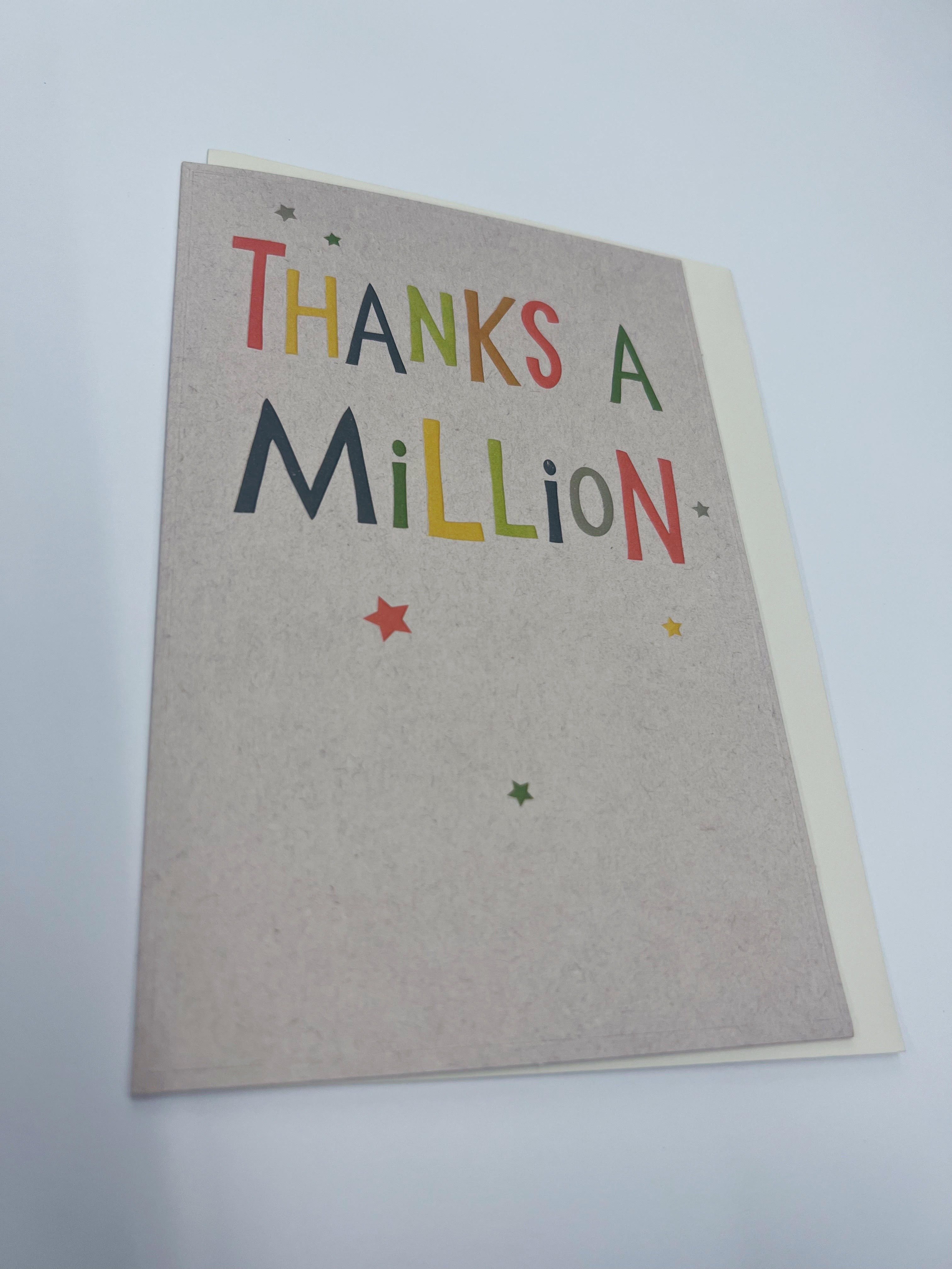 Thanks A Million Card