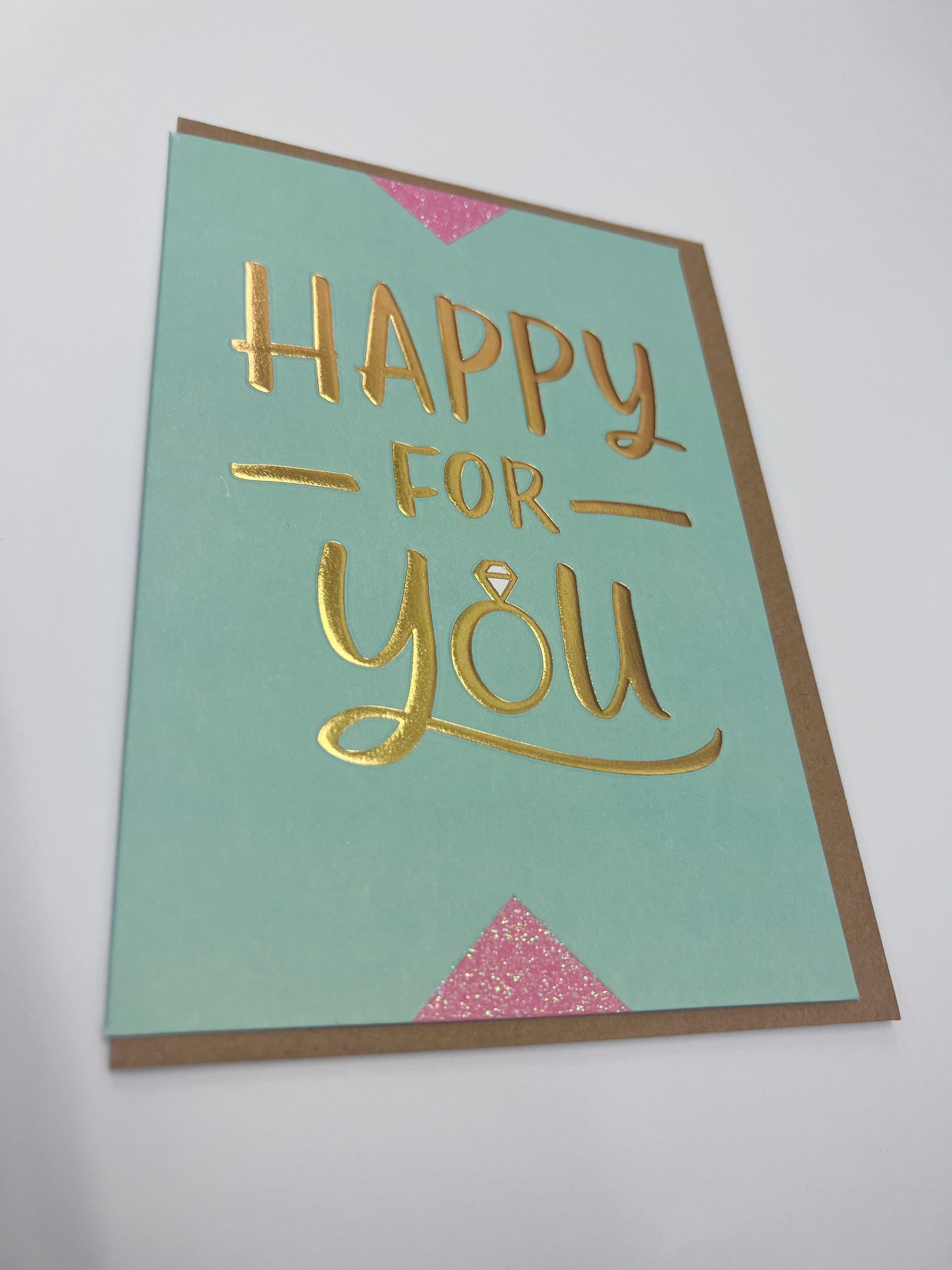 Happy For You Engagement Crd