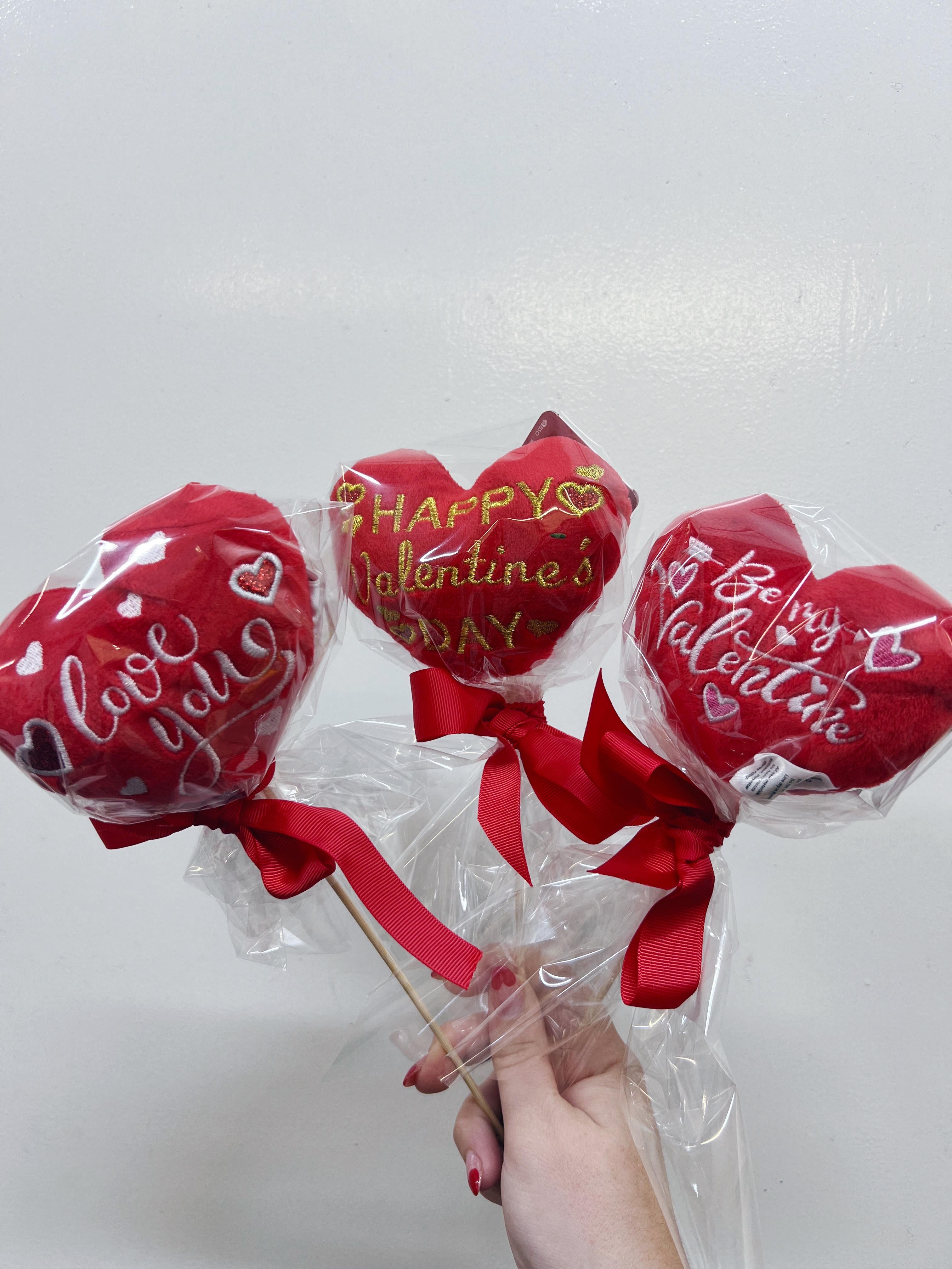 Plush Valentine's Hearts (Assorted)