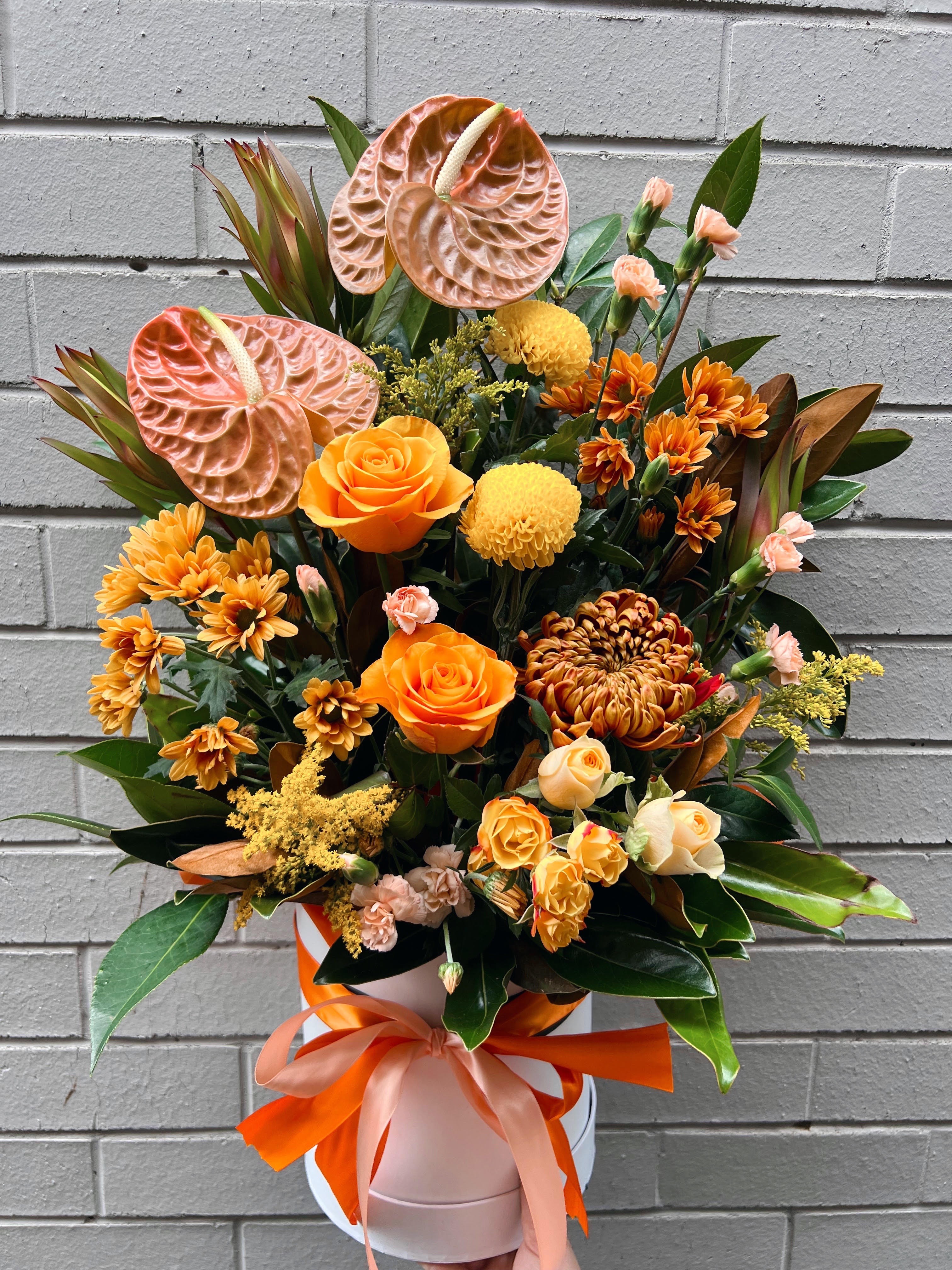 Peach Melba Large Arrangement