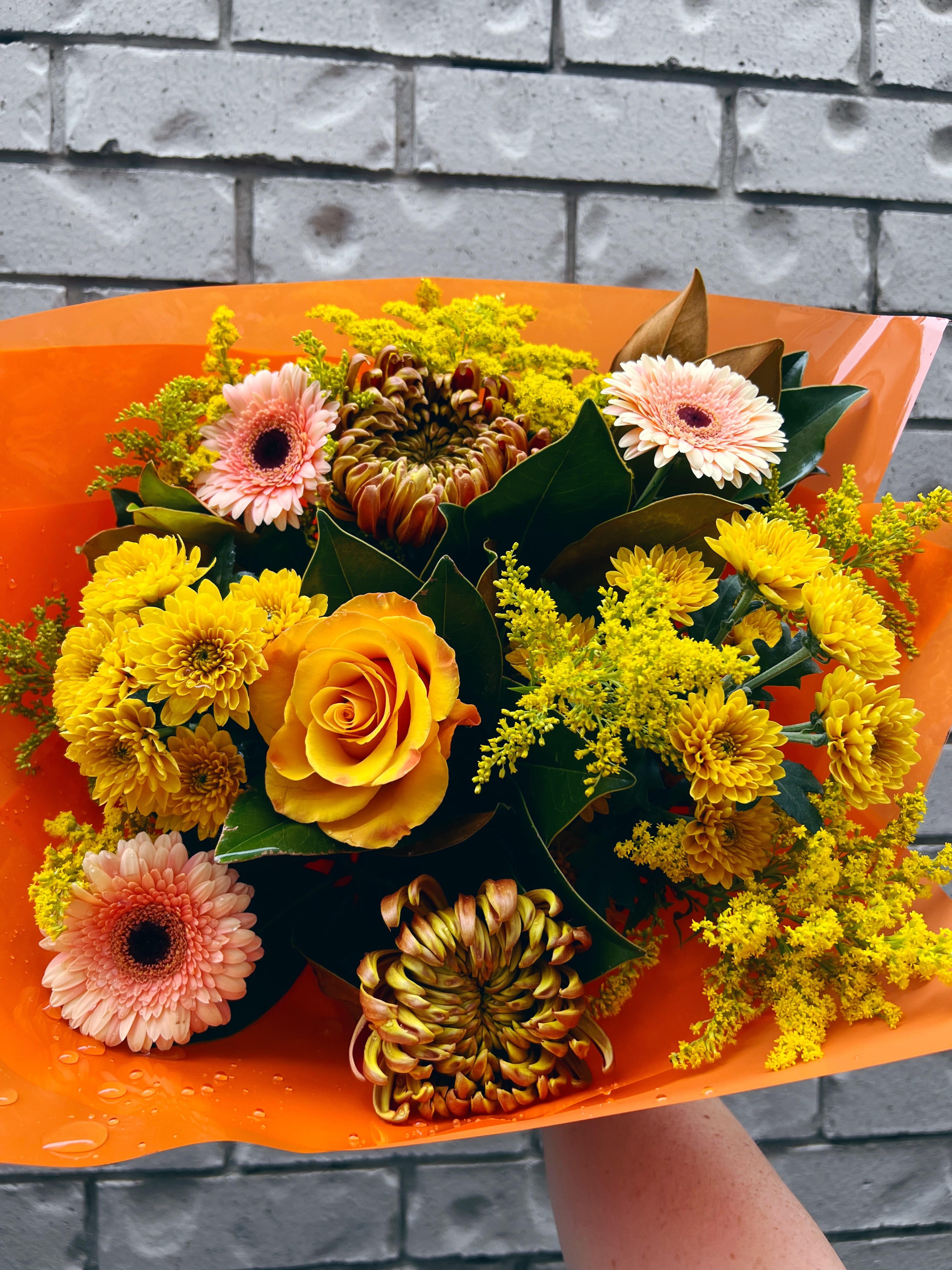 Peach Melba Medium Bouquet