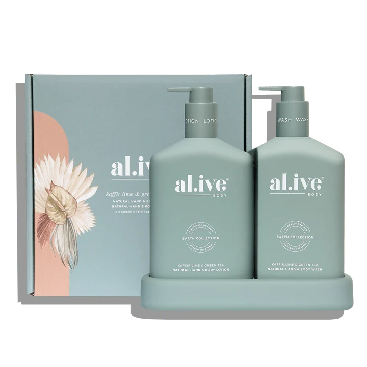 Wash & Lotion Duo - Kaffir Lime & Green Tea