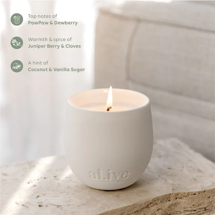 Sweet Dewberry & Clove Soy Candle
