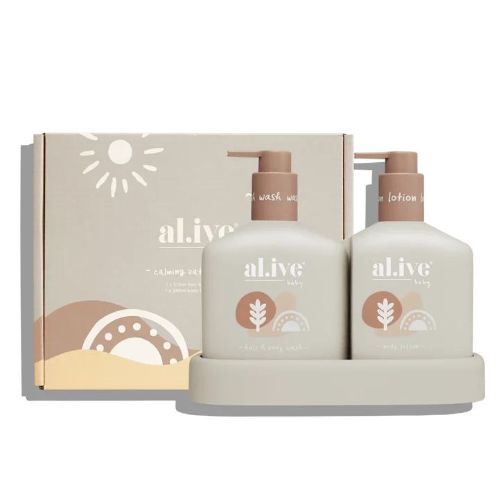 Baby Hair & Body Duo - Calming Oatmeal