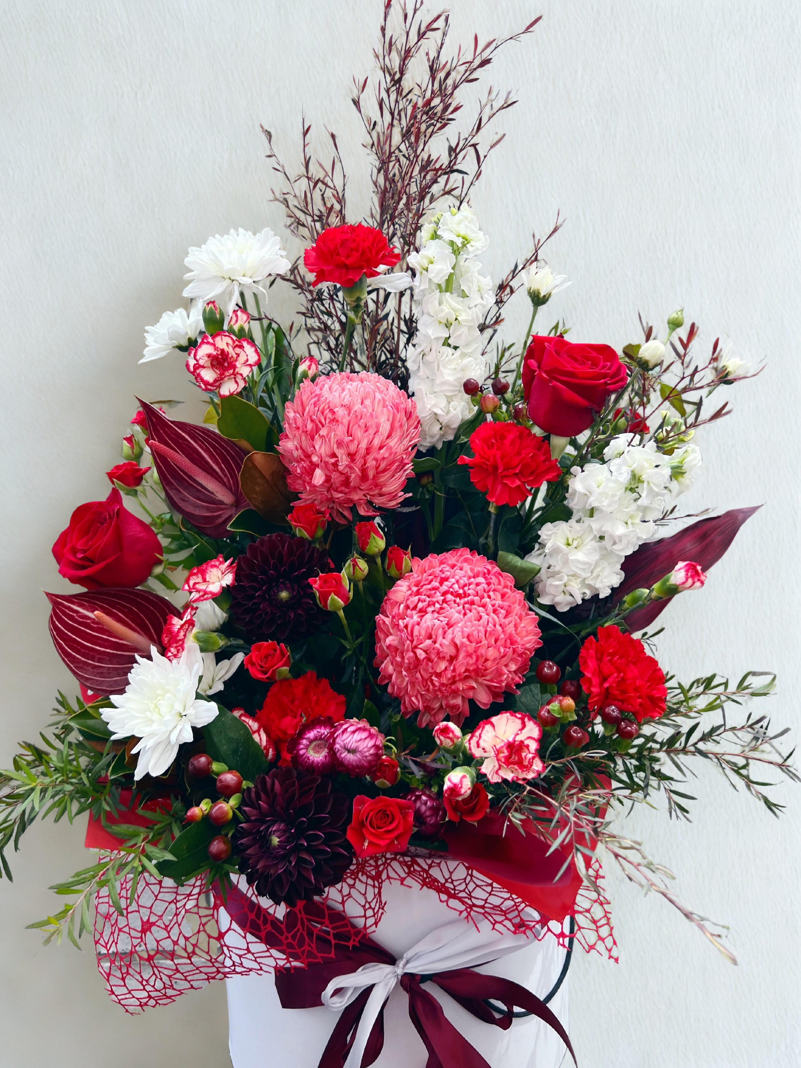 Red Velvet Cake Large Arrangement