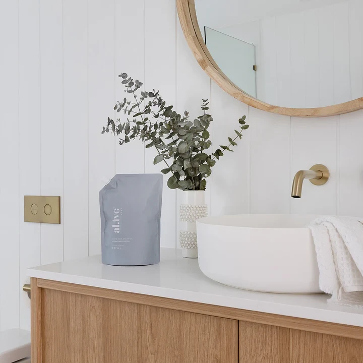 1 Ltr Hydrating Shampoo Refill - White Tea & Argan Oil