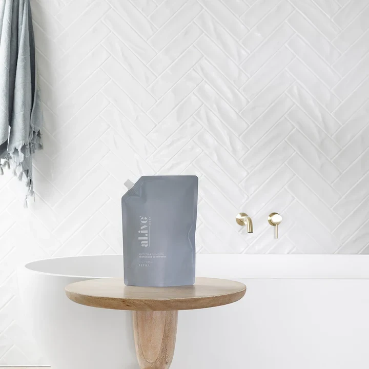 1 Ltr Moisturising Conditioner Refill- White Tea & Argan Oil