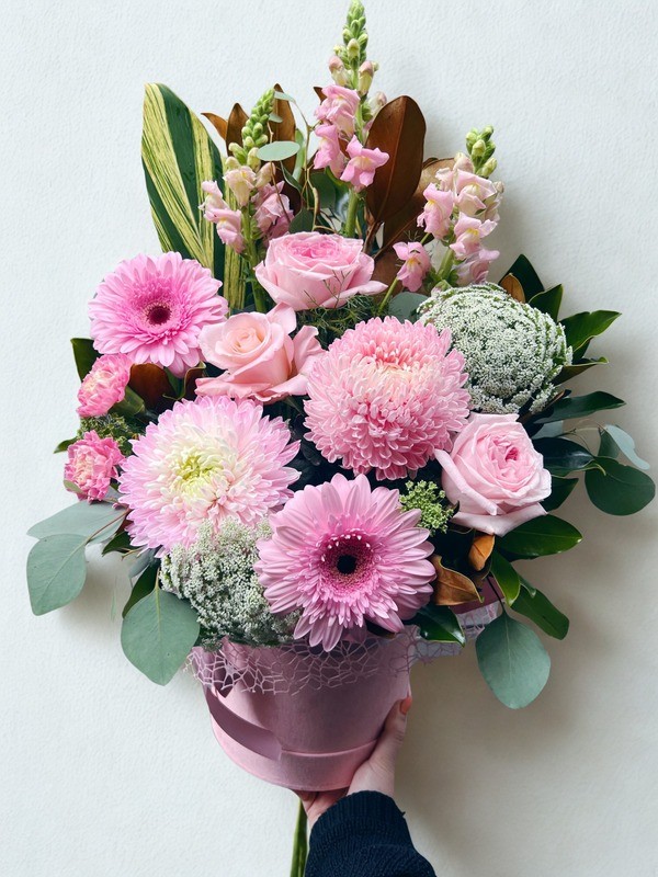 Raspberry Roulade Medium Arrangement