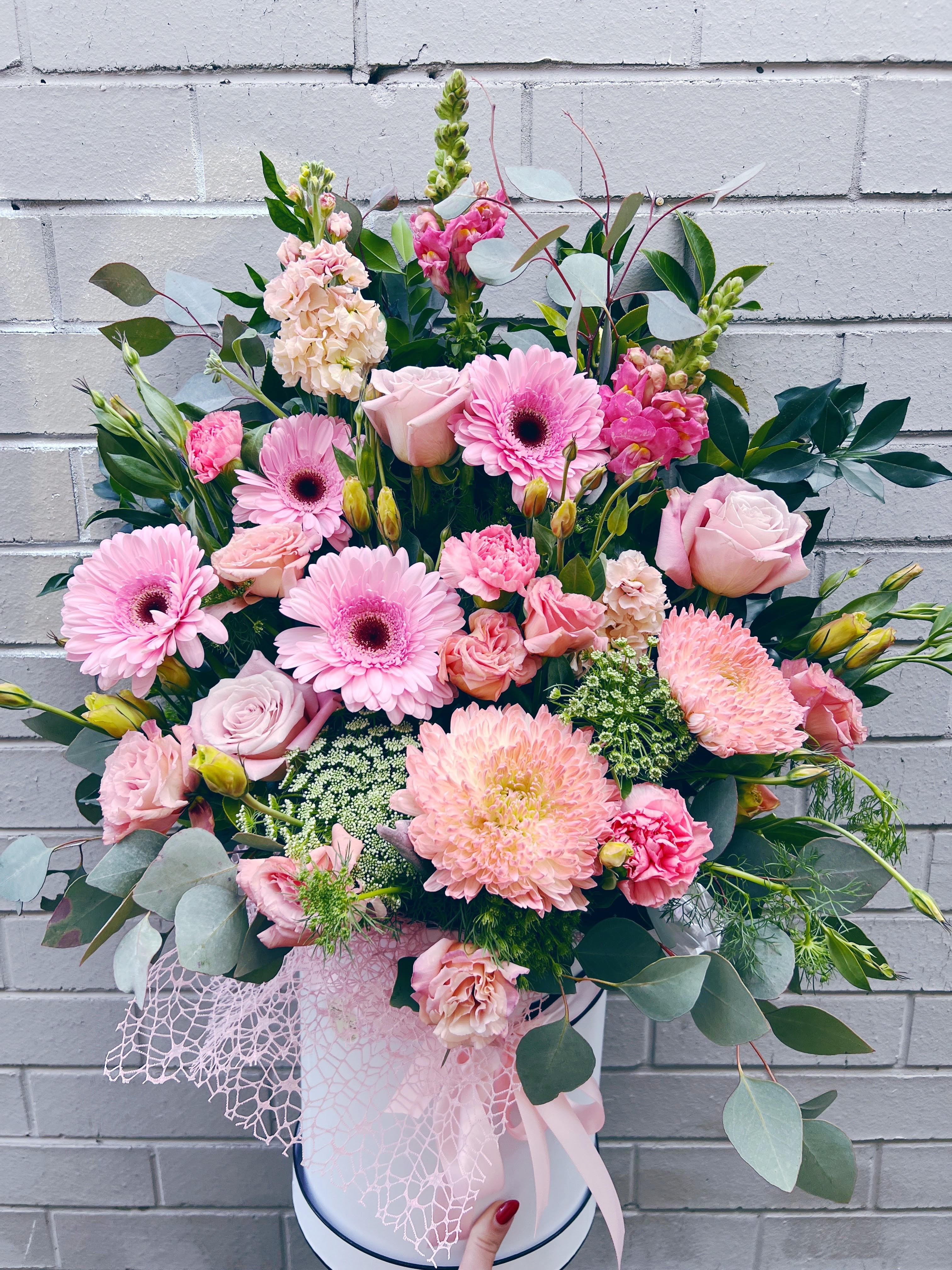 Raspberry Roulade Large Arrangement