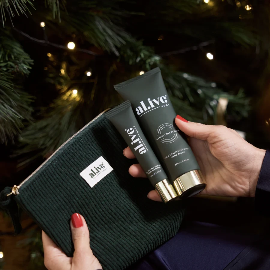 Limited Edition hand & lip gift set - fig & toasted chestnut