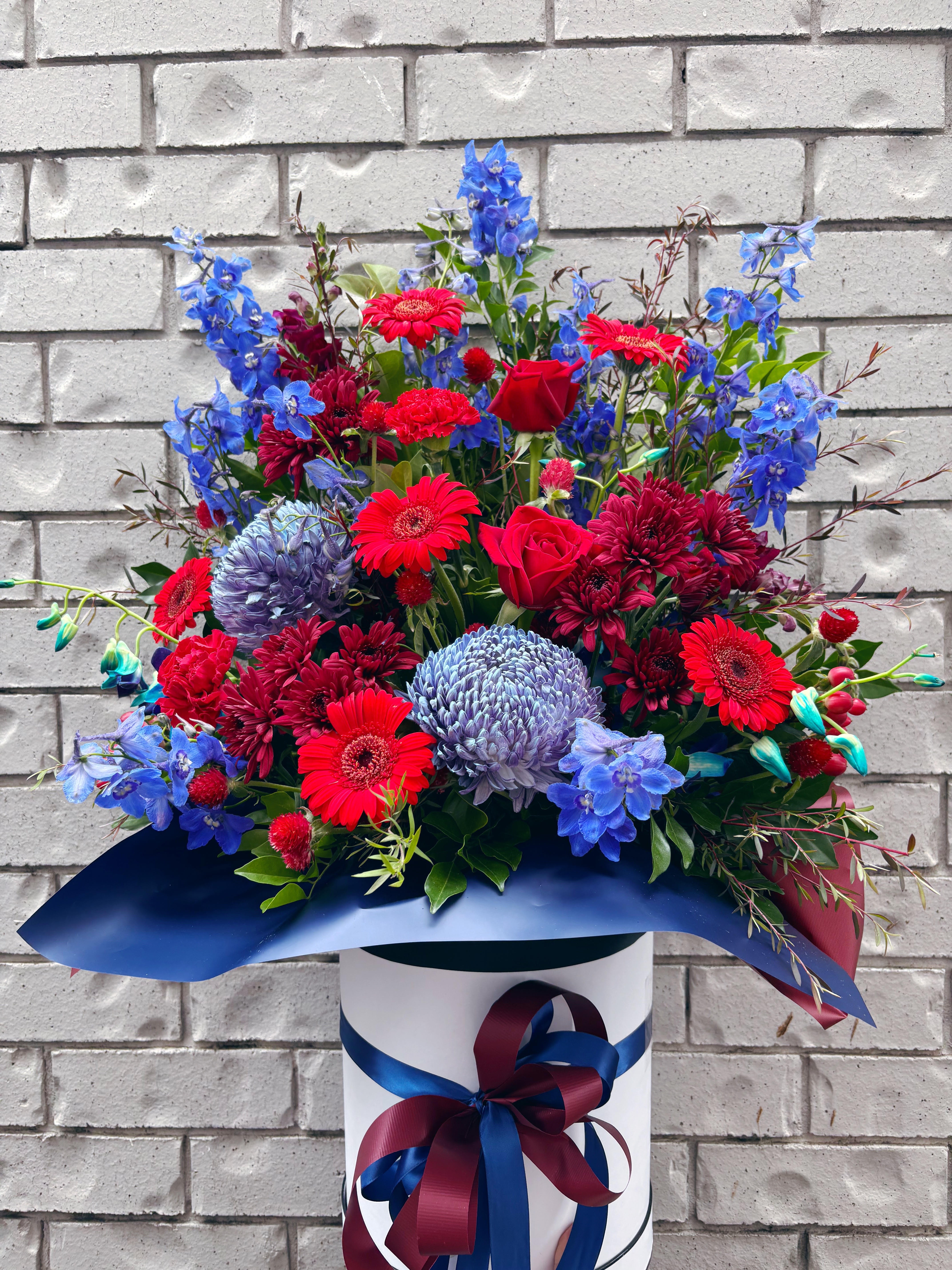 Fruits of the forest cobbler large arrangement