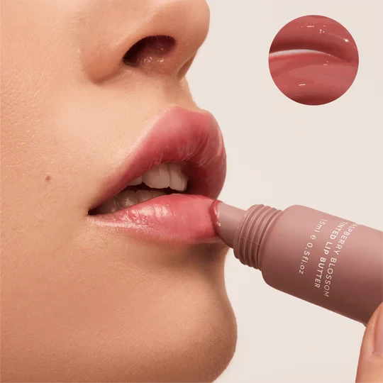 tinted lip butter - raspberry blossom