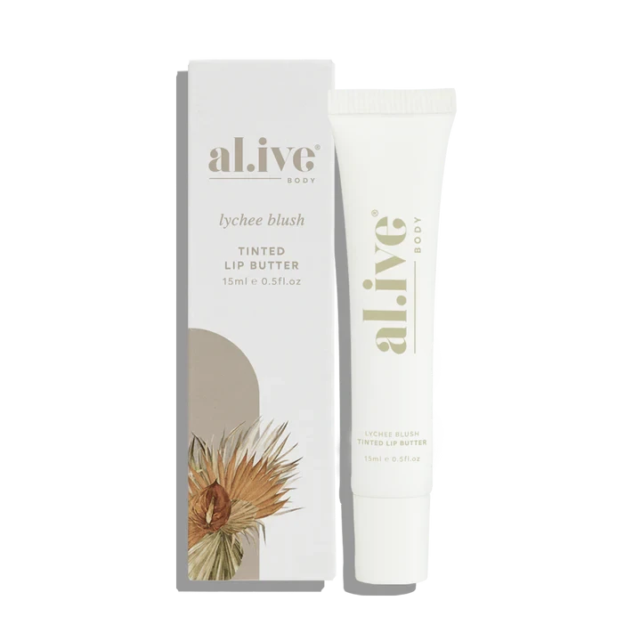 tinted lip butter - lychee blush