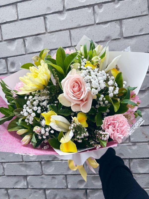 Battenberg Cake Medium Bouquet