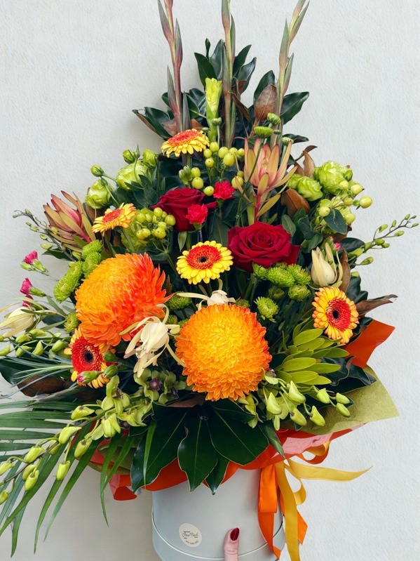 Mango Sorbet Large Arrangement