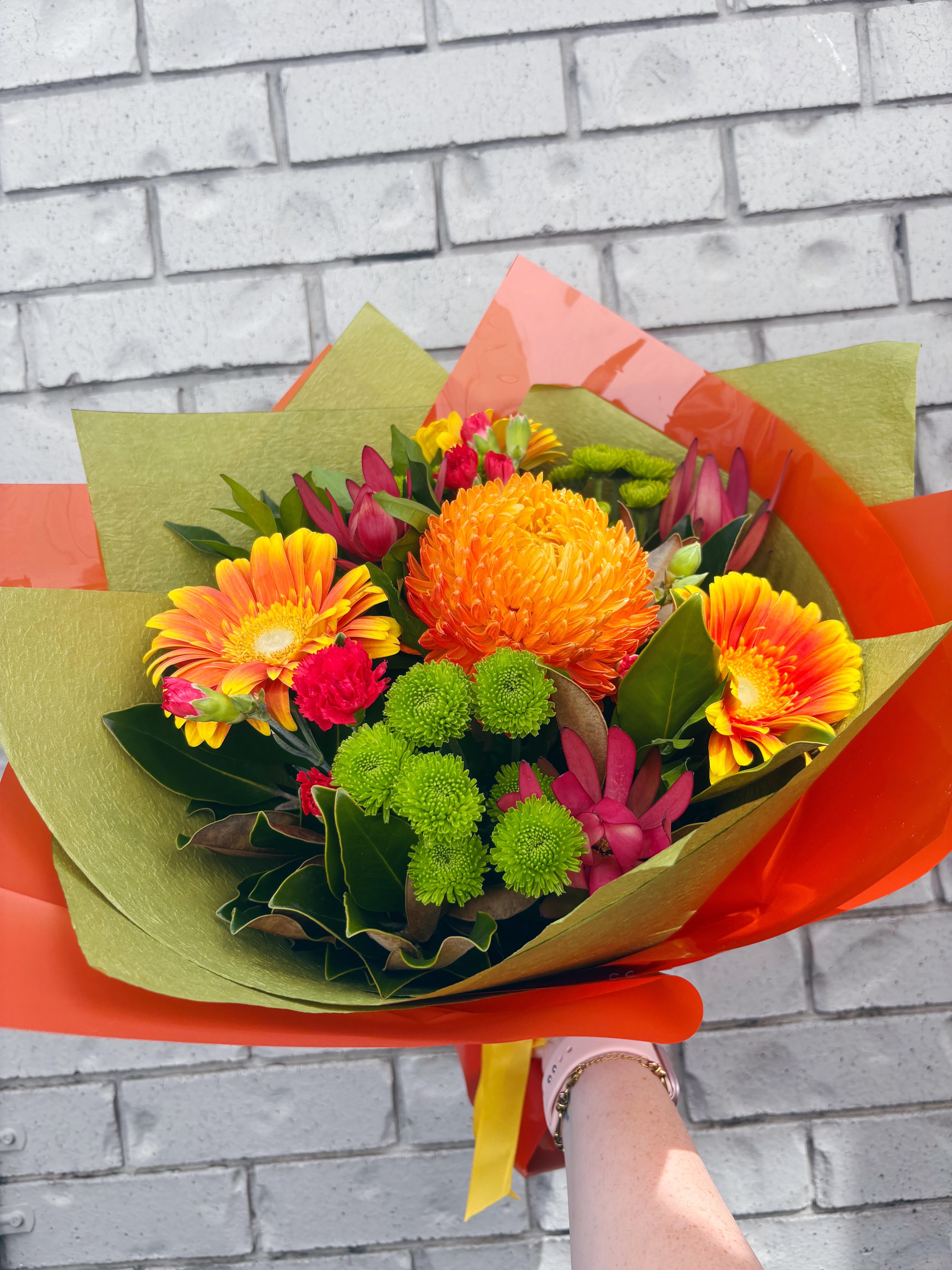 Mango Sorbet Medium Bouquet