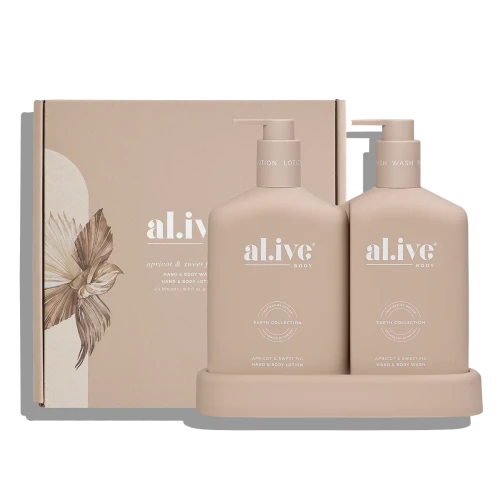 wash & lotion duo - apricot & sweet fig