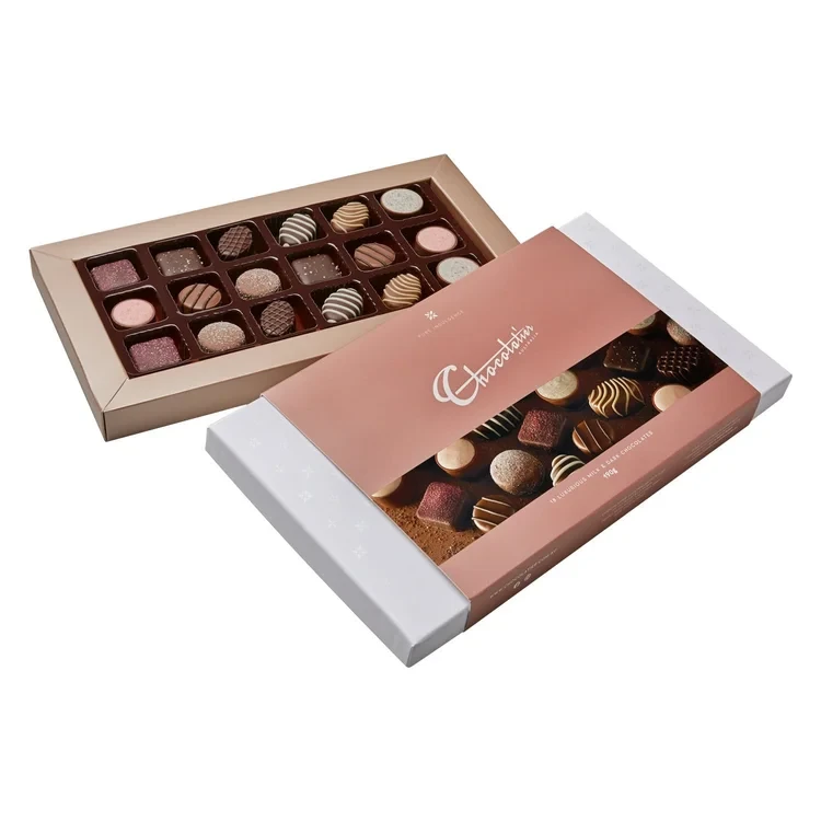 190g Pure Indulgence Milk & Dark Chocolates