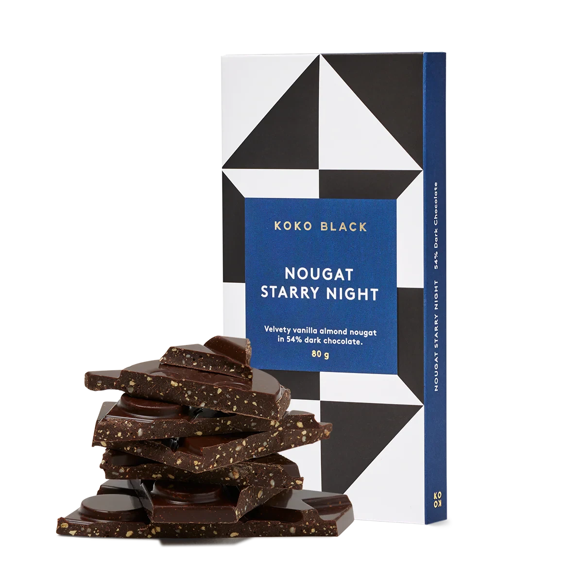Koko Black Nougat Starry Night Bar