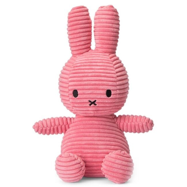 Miffy Bubblegum Pink Corduroy 23cm
