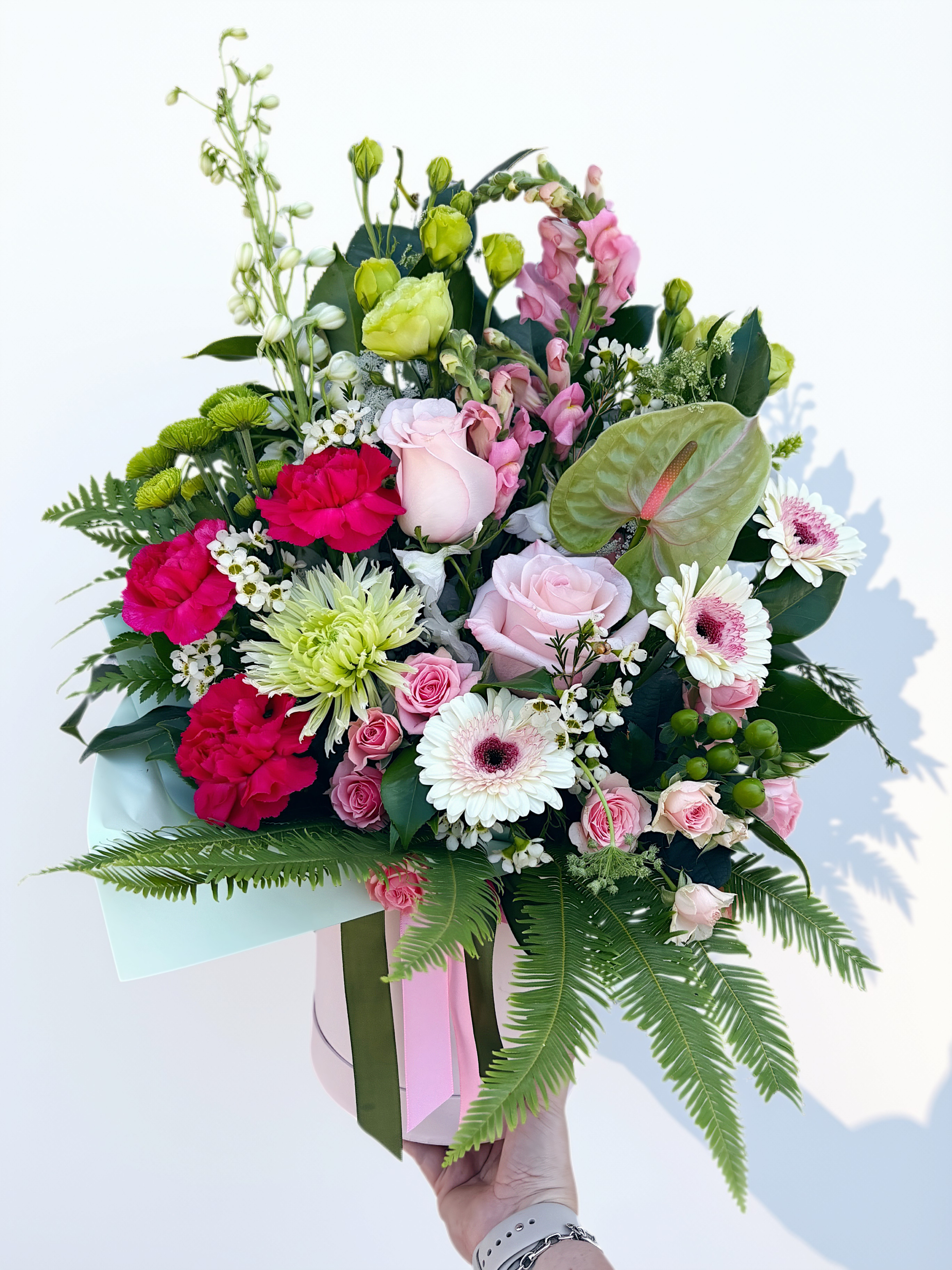 Strawberry Matcha Medium Arrangement