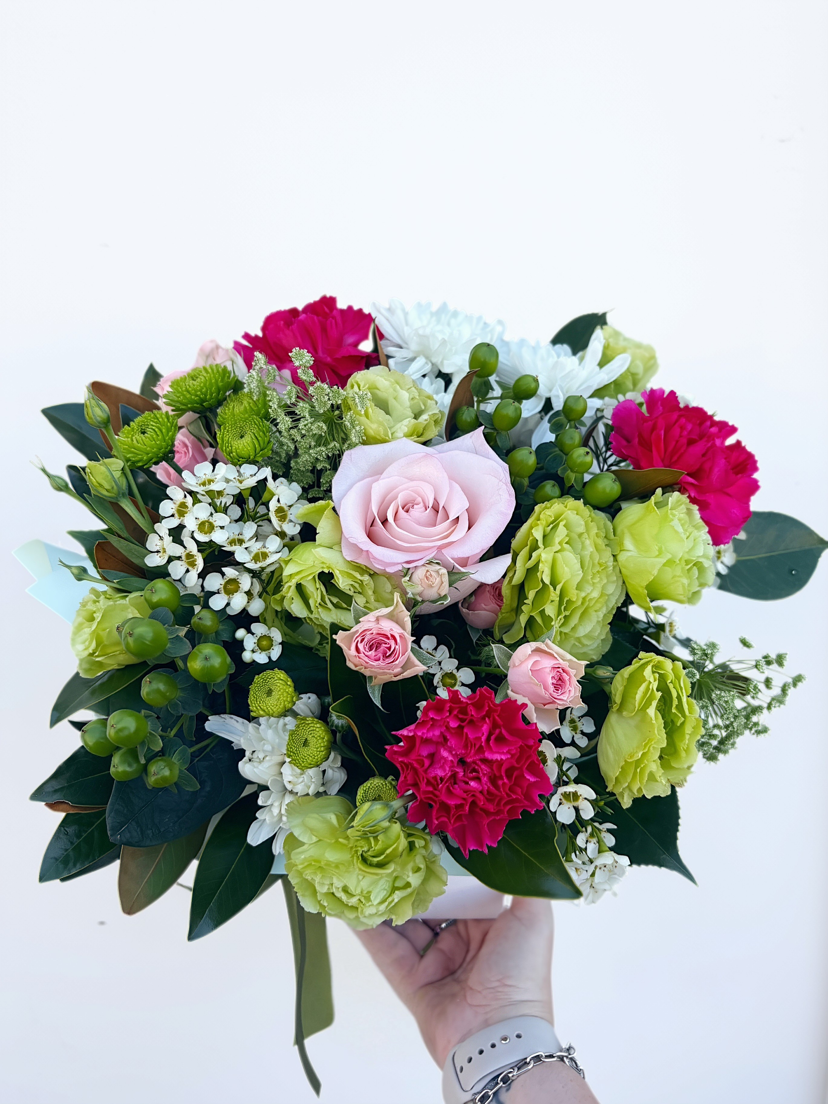Strawberry Matcha Small Arrangement