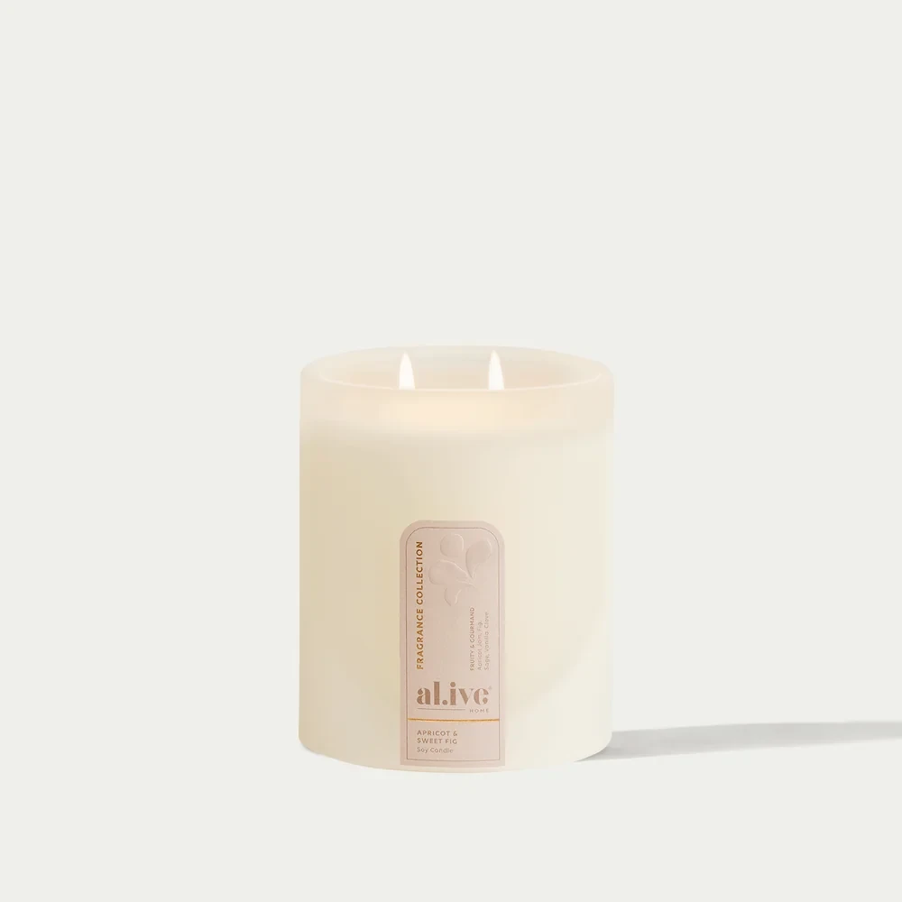 Soy Candle Apricot & Sweet Fig
