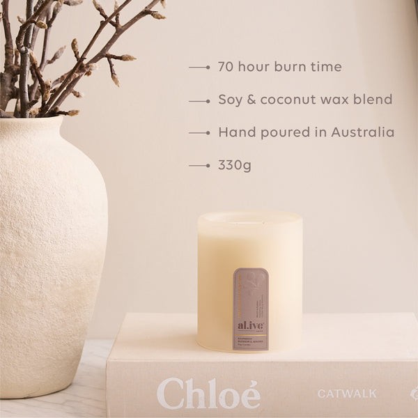 Soy Candle Raspberry Blossom & Juniper