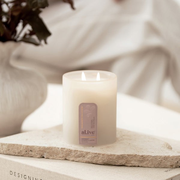 Soy Candle Raspberry Blossom & Juniper