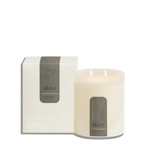 Soy Candle Willow Gum & Lemon Myrtle