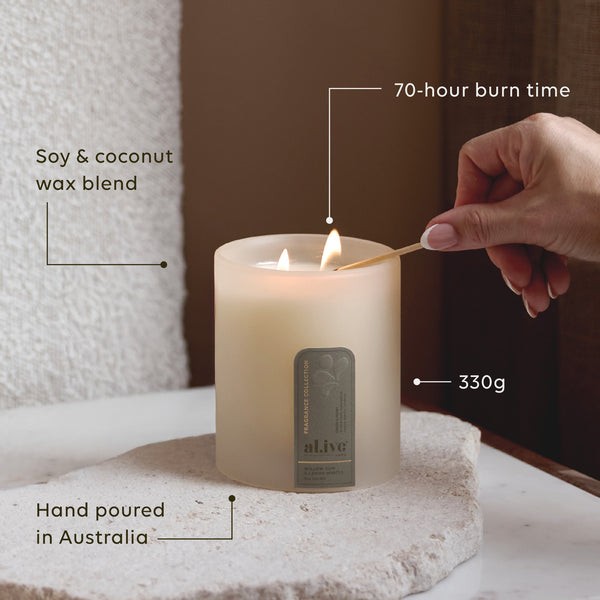 Soy Candle Willow Gum & Lemon Myrtle